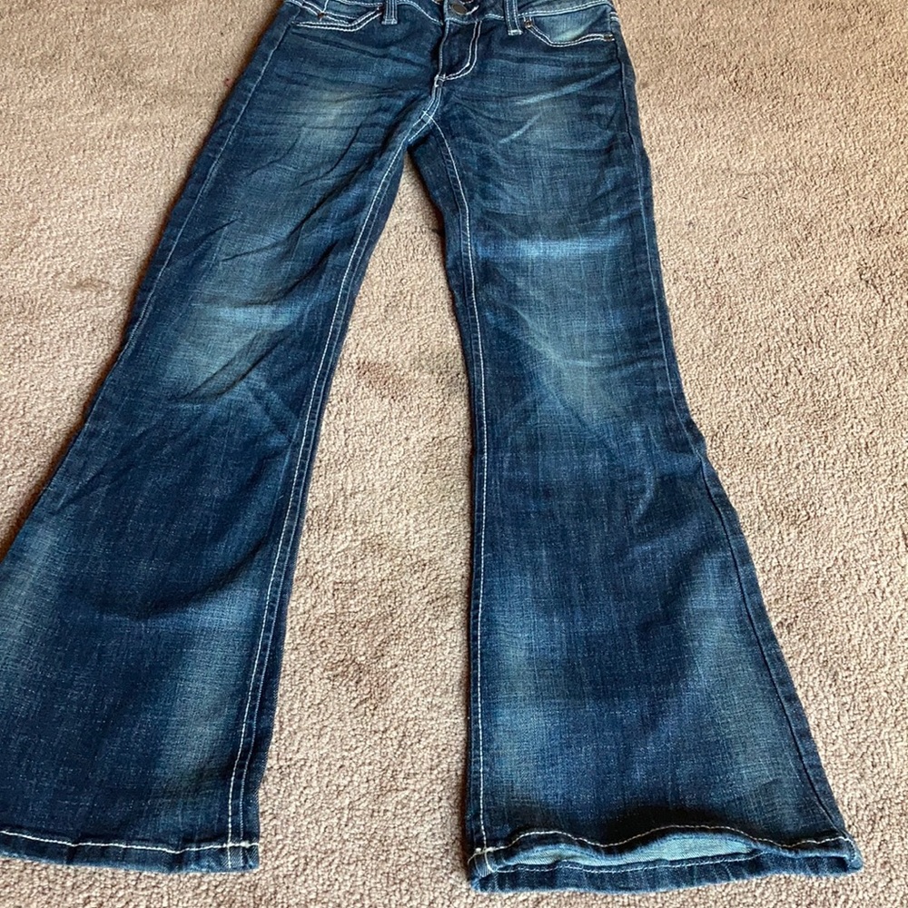 Cute kids wrangler boot cut jeans